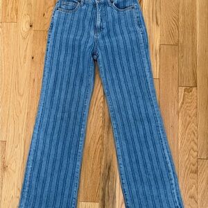 Veronica Beard Crosbie Wide Loafer High Rise.